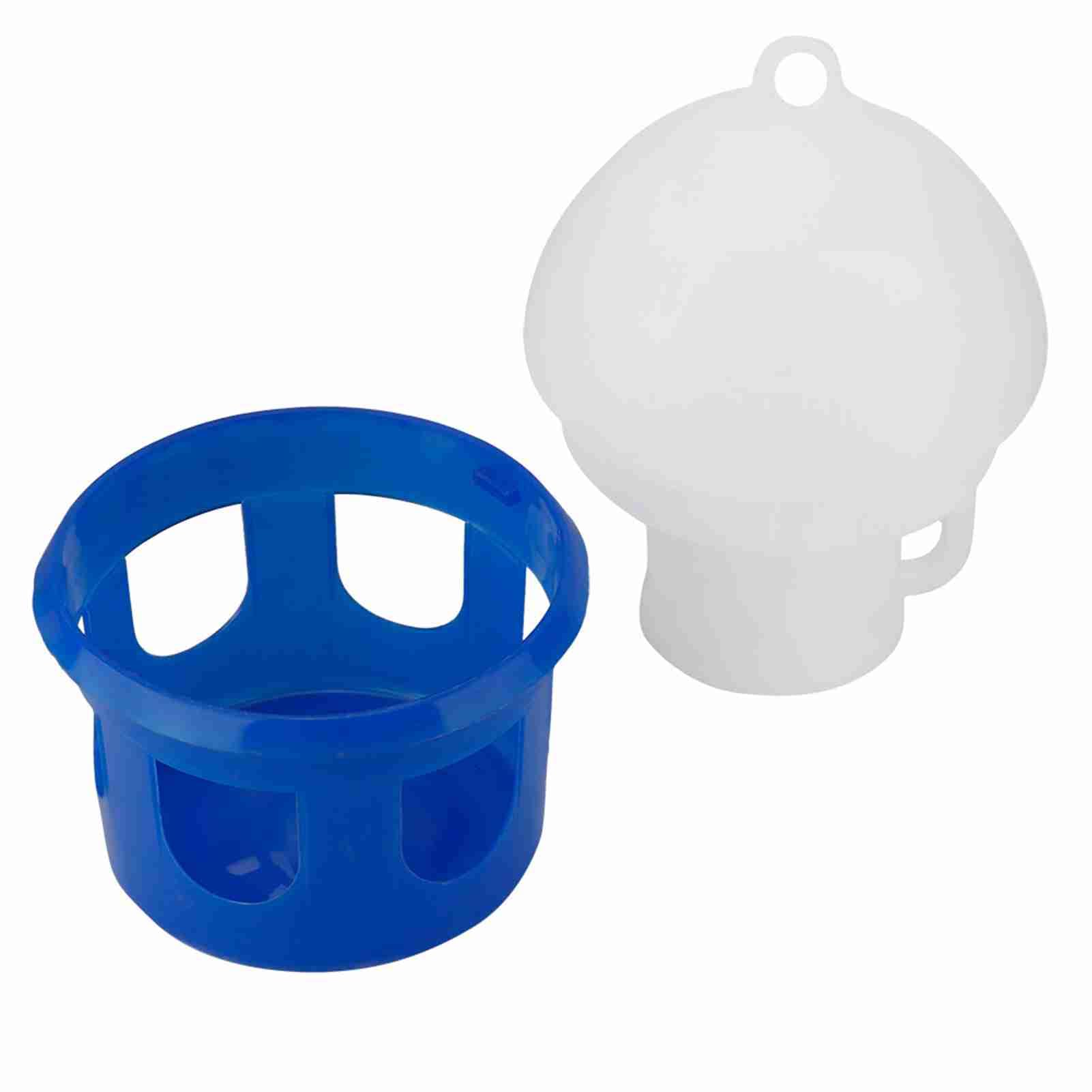 Bebedero automático de Gran Capacidad para pájaros y Palomas, dispensador de Agua para gallinero, aviario (T vinagre)