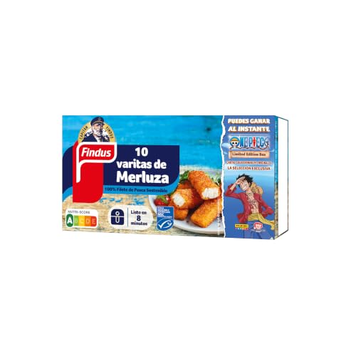 Varitas de pescado congeladas 280 g