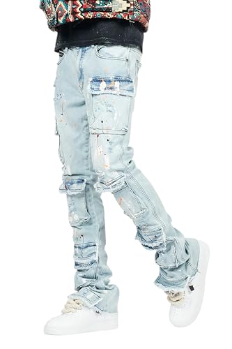 Men's Orien Painter Stacked Flare Jean