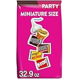 HERSHEY'S and REESE'S Miniatures Assorted Chocolate Candy Party Pack, 32.9 oz