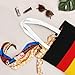 WBQLSL German flag Shopping Bag, Unisex Hand Tote Lightweight Canvas Bag, Suitable for Shopping, Event Promotion, Travel, Work Reusable Tote Bag,
