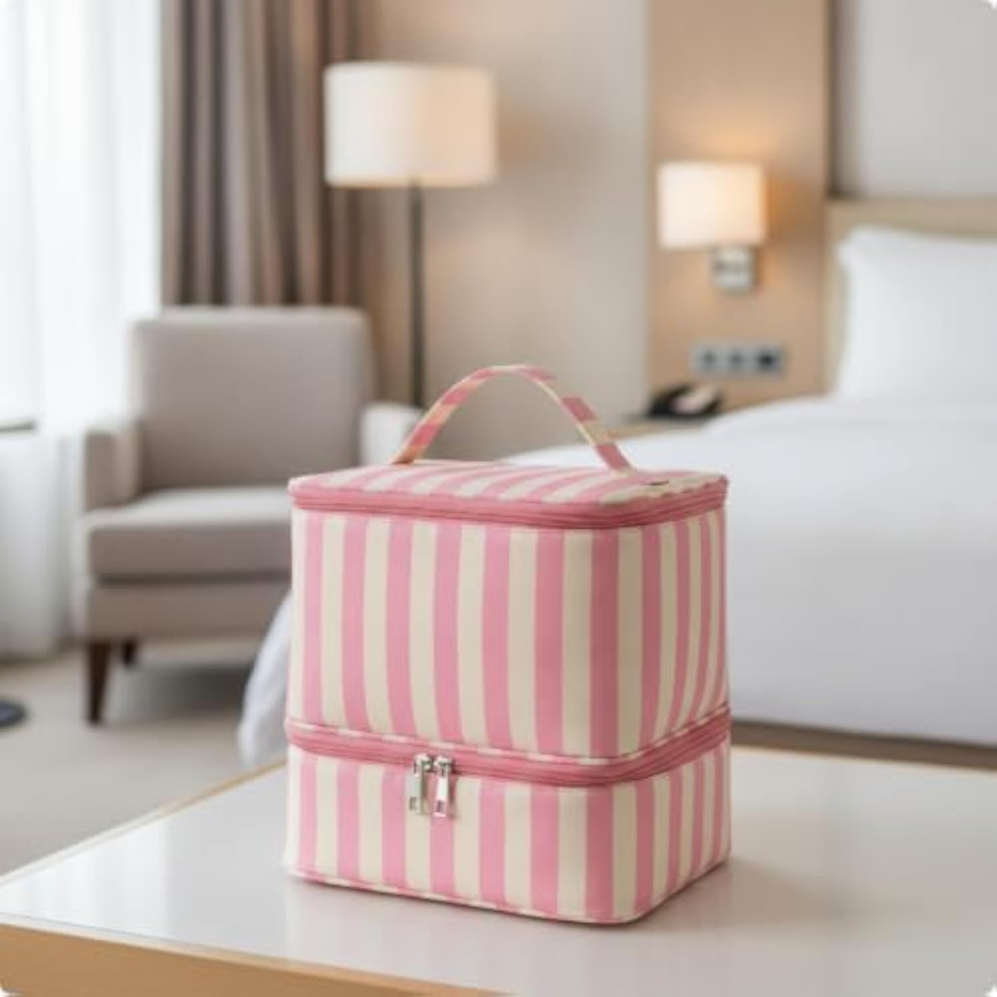 Two-Tier Double-Layer Storage Bag for Organising