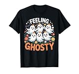 Photo Gallery feeling ghosty cute ghost halloween per donne e bambini maglietta Photo Gallery feeling ghosty cute ghost halloween per donne e bambini maglietta