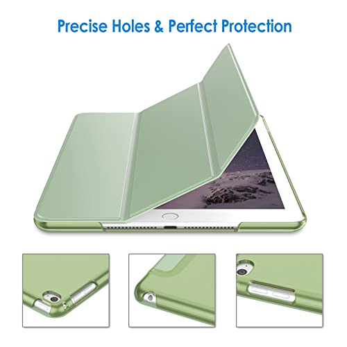 Image of JETech Case for iPad Air 2 (2nd Generation), Smart Cover Auto Wake /Sleep (Matcha Green)