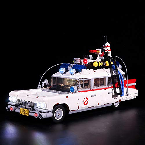 ZHLY LED Verlichting Kit voor Lego 10274 Ghostbusters Ecto-1, Licht Light Kit Compatibel met Lego 10274 (niet Inclusief Lego Model) (Klassieke versie)