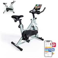 Lacuffy Cyclette da Casa con Display LCD Bicicletta Stazionaria Magnetica Durevole Ultra-Quiet 136 kg Carico Massimo Attrezzature per l'esercizio con App per Uso Domestico