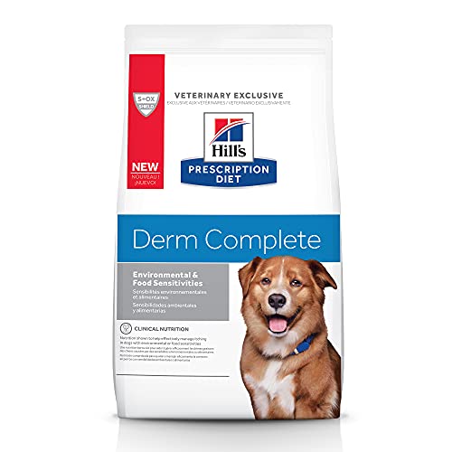 10 Best Dry Dog Food For Skin Allergies in 2022 13 Hills Prescription Diet Derm Complete Environmental, Skin & Food Sensitivities Dry Dog Food, 6.5 lb Bag