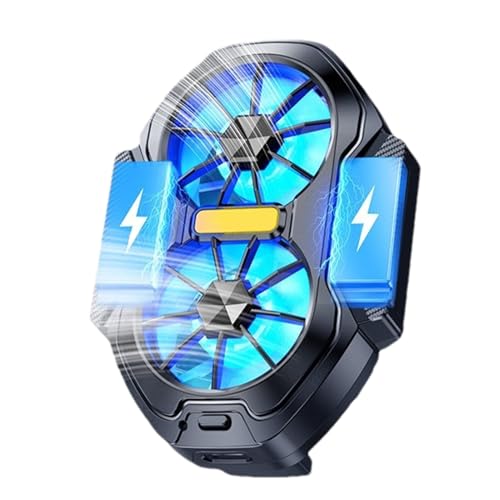 Ventilador De Refrigeración De Smartphone - Enfriador De Teléfono Móvil | Refrigerador Del Radiador Para Transmisión En Juego Móvil, Hombres, Mujeres,