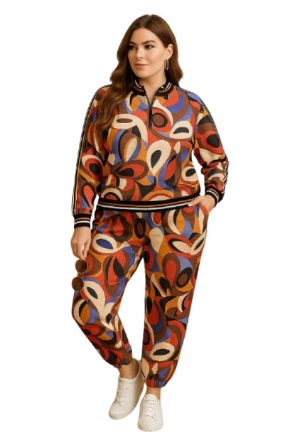 Women Winter Graphic Co-ord set