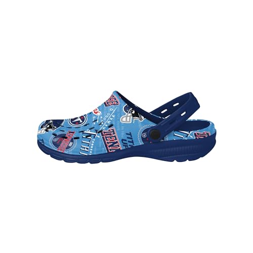 Image of FOCO Arizona Cardinals NFL Mens Historic Print Clog with Strap