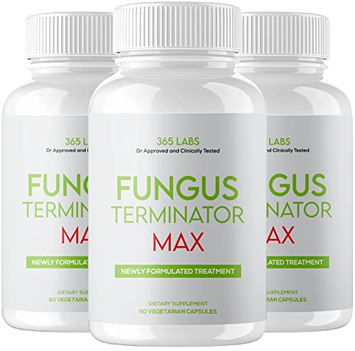 Official Fungus Terminator Max - Newly Formulated & Designed - Money Back Guaranteed (3)