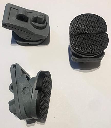 Leisurewize Caravan Awning Bracket Pads – Pack Of 3, Flat Or Stepped For Recessed Awning Channels