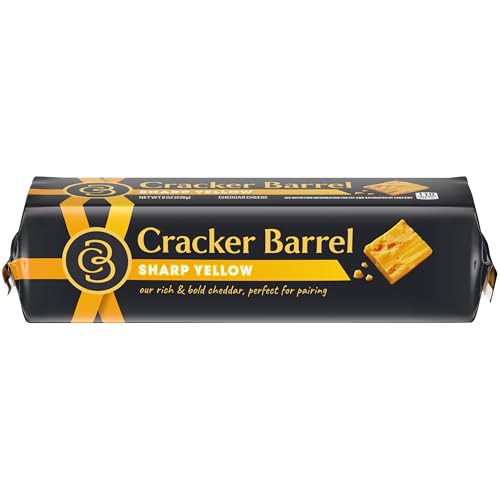 Cracker Barrel Sharp Cheddar Cheese Chunk (8 oz Block)
