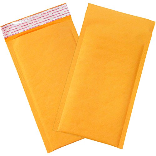 BOX USA BB852SS25PK Self-Seal Bubble Mailers, #00, 5