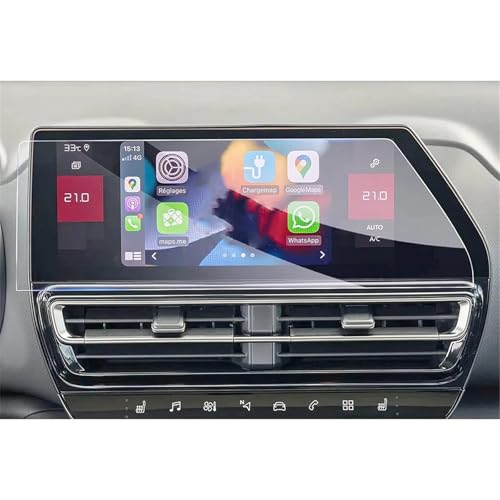 Film protecteur d'écran Citroën C5 Aircross 2022-2023 en verre trempé 10 pouces pour GPS