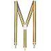 Boland 00596 - Hosenträger Rainbow, one size, verstellbar, elegant, 20er Jahre, Gatsby, Karneval, Halloween, Fasching, Mottoparty, Verkleidung, Theater, Accessoire