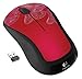 Labtec Logitech Wireless Mouse M310 - Silver Filament, Red, Silver