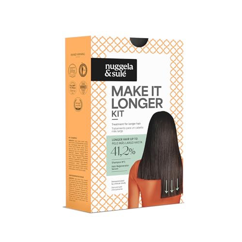 Nuggela & Sulé F11 Cabello Más Largo. Acelera el Crecimiento del Cabello Hasta en un 41,2%, Demostrado Mediante Estudio Clínico.