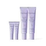 Flamingo Women's Facial Hair Removal Cream with Calming Serum - (2 Pack) 1.35 fl oz - Removes Hair from Chin, Upper Lip, and Sideburns