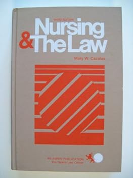 Hardcover Nursing & the law Book