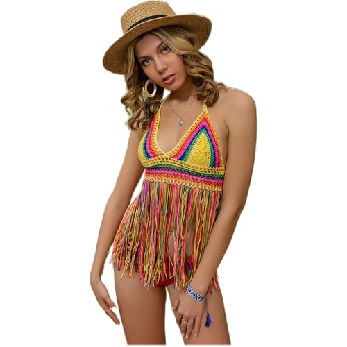Image of Hollow Out Crochet Bodycon Cover Up Swimsuit Mini Dress Sexy Lingerie Off Shoulder Beach Swimwear