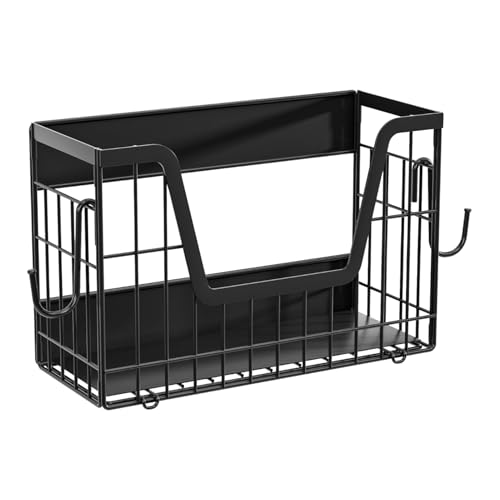 Estante magnético para nevera, estante de almacenamiento magnético fuerte para condimentos, artículos esenciales de cocina, baño, dormitorio y lugar de trabajo, ideal para paños de cocina, delantales