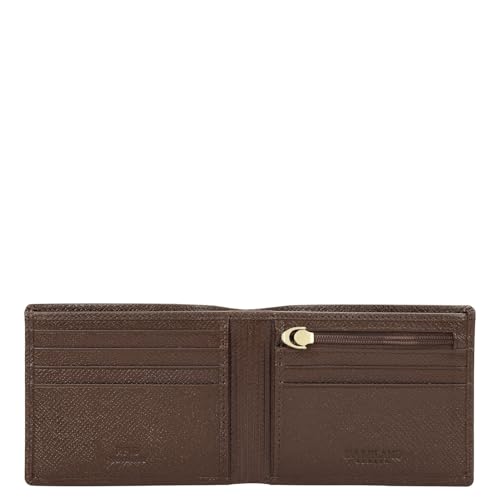 Image of Da Milano RFID Protected Leather Wallet for Men with Card Slot - Brown (0693OL)