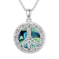 B-Abalone Shell Peace Symbol