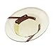 Milani Straw Pith Helmet Outdoor Hat with Adjustable Headband for Jungle Safari Explorer Costume (Ivory/Brown Band)