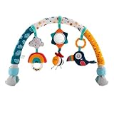 [AOKOWN]メロディアート音 赤ちゃんの五感発達促進 ハンギングおもちゃ ベッドメリー 360°回転クリップ 新生児用安全仕様 視覚聴覚触覚刺激 ベビーカー対応 お/出産祝い (3色展開)
