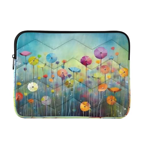 Funda para portátil 13-14 pulgadas con diseño floral