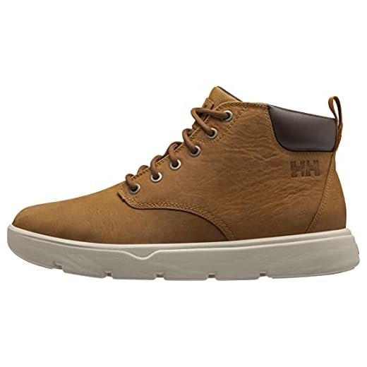 Helly Hansen Pinehurst Leather, Sneakers Hombre, 725 Honey Wheat, 44 EU