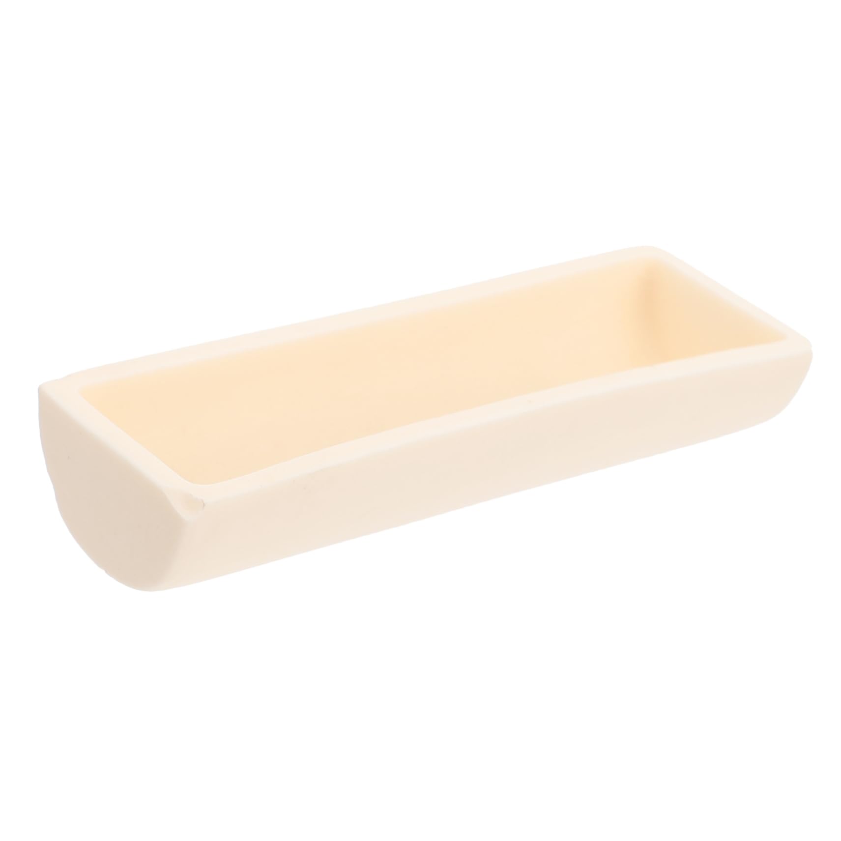 MUSISALY Lab Tube Furnace Crucible Semicircle Alumina Boat Non-Porous for Evaporation Corundum Ark Excellent Craftsmanship