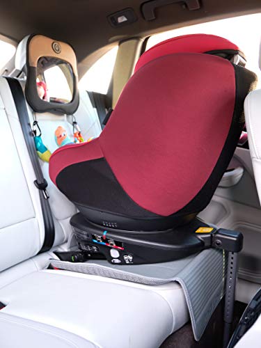 Prince Lionheart 0300 2-Stage seatSAVER: 2 part high-density foam construction prevents depression damage, dirt, spill and wear from child car seats, schwarz