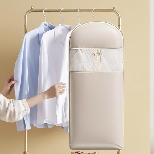 Garment Bags - Clothes Cover | Coat Storage Organizers, Hangable Space Saver Dustproof Protective With Self-Compression Zipper Portable For Jackets Shirts Sweater Clothing And Travel3
