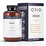 Ojio Pure MSM OptiMSM Powder is Kosher | Vegan | Gluten Free | Non-GMO | No Pesticides or Herbicides...