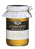 Inhalt 440 Gramm Durbacher Clevner Wein-Gelee (weiß) 400 Gramm