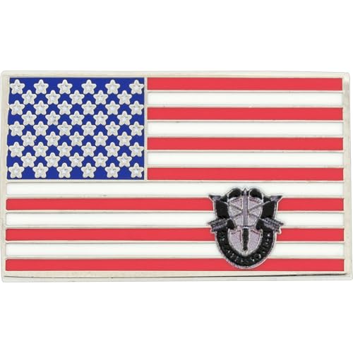 American Special Forces Flag Pin 1