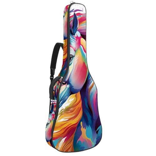 Sac pour guitare multicolore 101 104 106 cm housse étanche avec protection