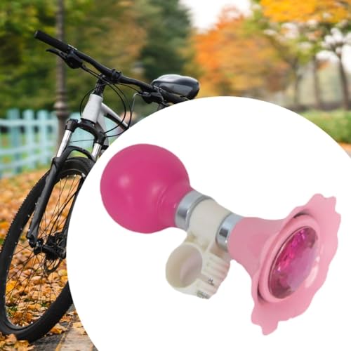 Pegciuho Buzina de bicicleta infantil, buzina de ar para guidão de bicicleta, buzina de aperto para