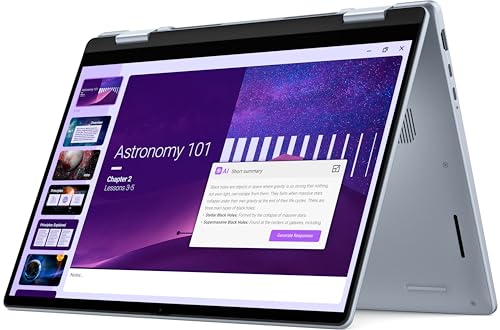 Dell 2025 14 Plus 2-in-1 14” WUXGA Touchscreen Laptop 8-Core Intel Core Ultra 7 256V 16GB LPDDR5 1TB NVMe SSD Thunderbolt 4 USB-C WiFi BE BT Webcam HDMI2.1 Backlit KB Fingerprint Windows 11 Home