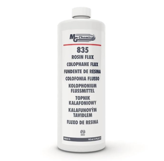 835-1L, Soldering Flux Liquid Rosin Flux 1L (1 Quart) Liquid