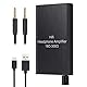 LiNKFOR Kopfhörerverstärker Tragbar HiFi Kopfhörer Verstärker HiFi Amplifier 3,5mm Ohrhörerverstärker 1,2m USB Ladekabel Unterstützt mit hoher Impedanz 16-300Ω für MP3 MP4 Players Handy Laptop usw