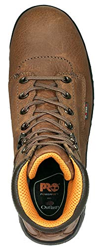 Timberland PRO Timberland PRO Men's Titan 6 Inch Alloy Safety Toe Industrial Work Boot, Coffee, 7 M