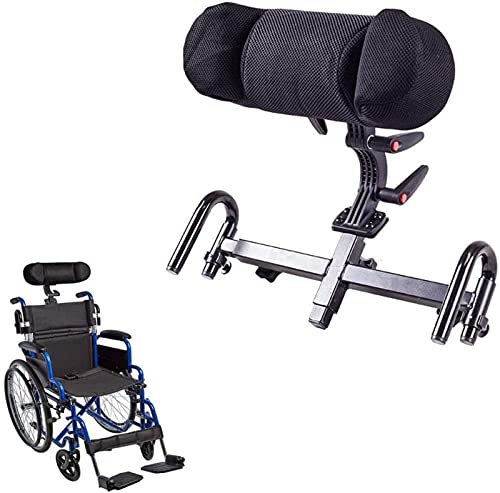 Coussin d'appui-tête pour fauteuil roulant réglable en hauteur pour soulager le cou