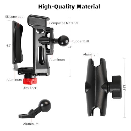 Portavasos universal para motocicleta con rotación 360° miniatura 7