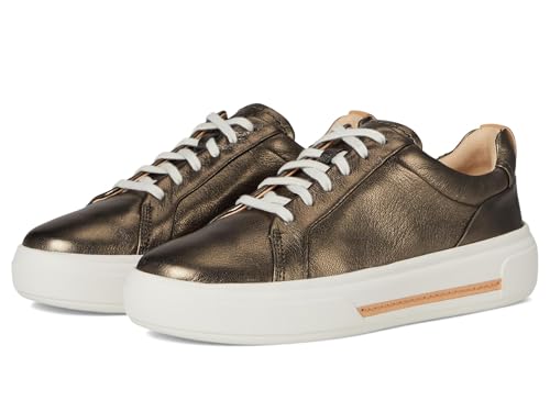 Clarks Women's Hollyhock Walk Metallic Leather 6.5 Medium - image 1