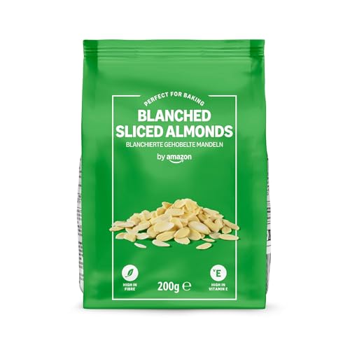 by Amazon Almendras Peladas Laminadas - 200g, paquete de 5