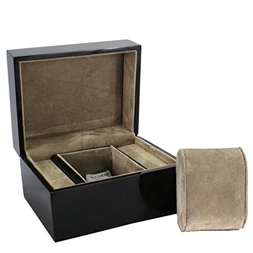 Rangement de montre fente unique en bois pour éviter les rayures boîte écrin montre de luxe