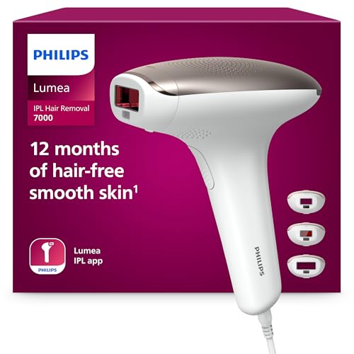 Philips Lumea Advanced SC1999/00 - Depiladora Luz Pulsada para la Depilación Permanente del Vello Visible en Casa con 3 Cabezales:...